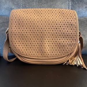 Isaac Mizrahi Bridgehampton Leather Cross Body NEW